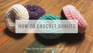 how to crochet donuts